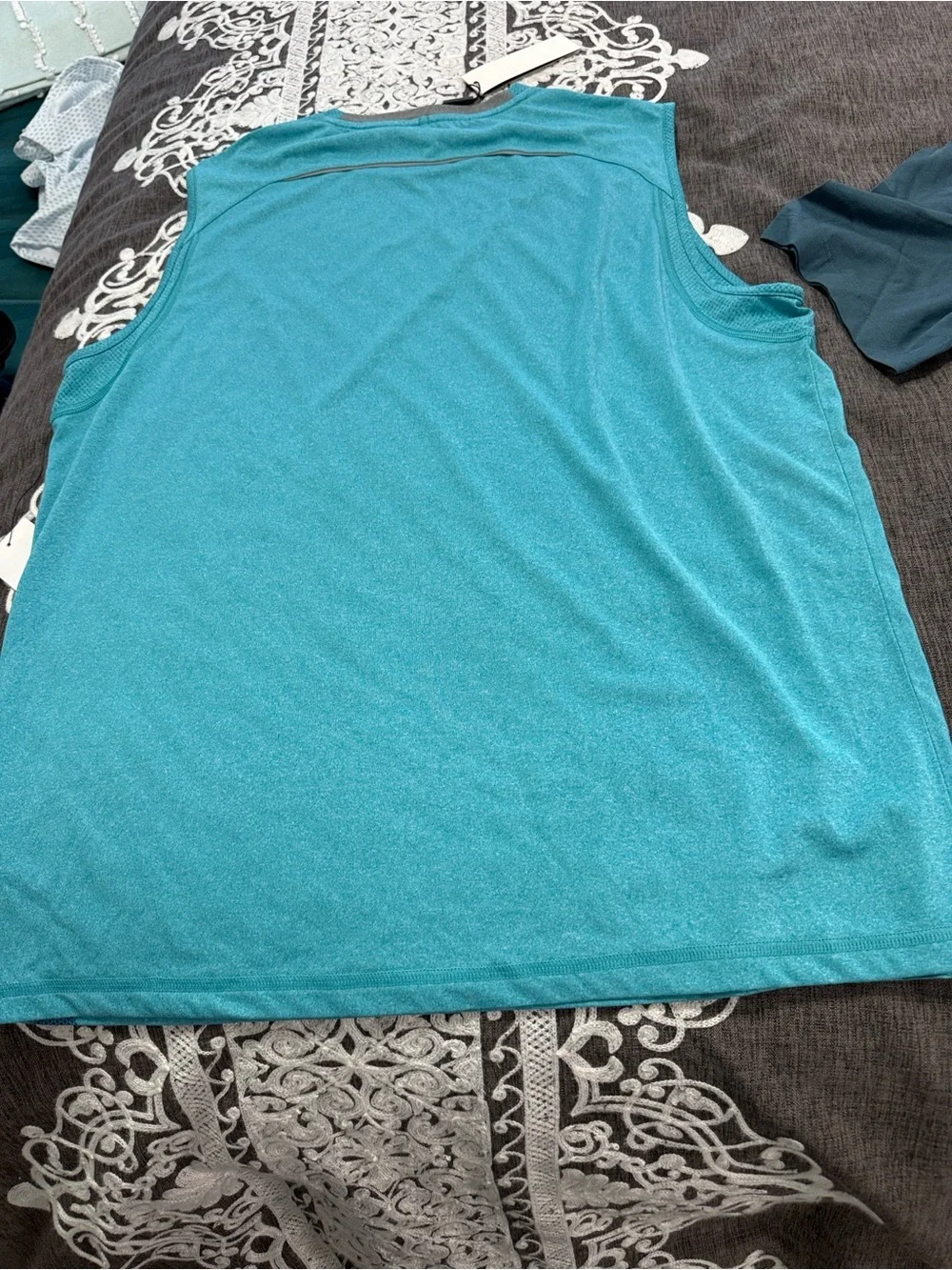 Nike Men's Teal Blue 'Just Do It' Short Sleeve Tee